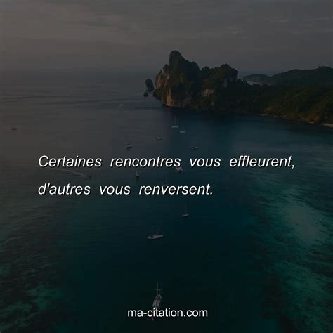 citation rencontre